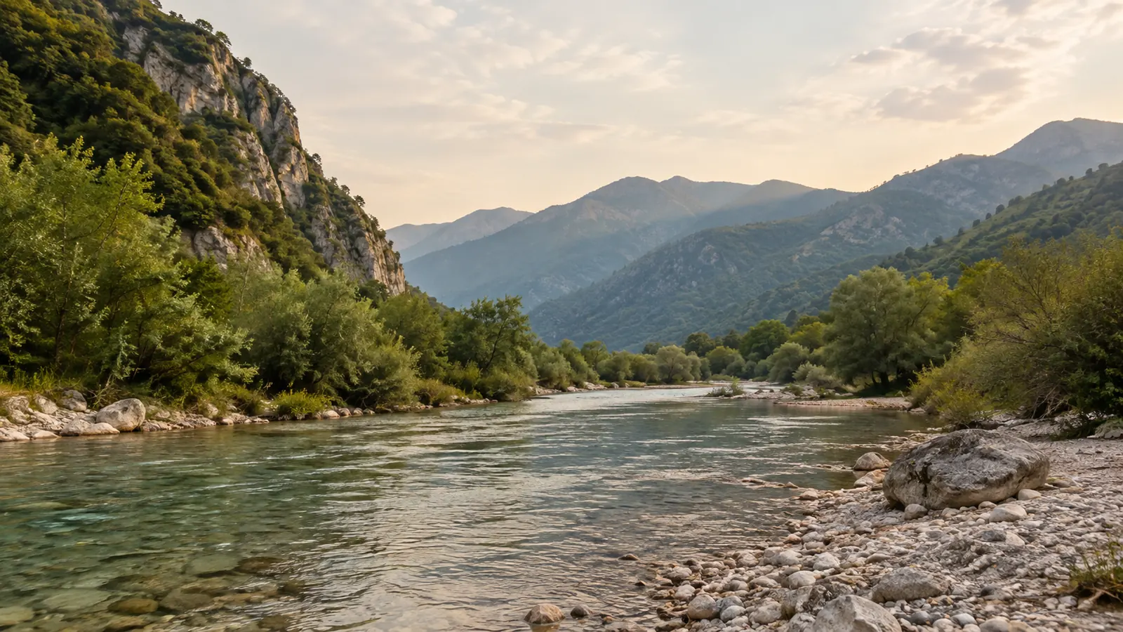 Voidomatis-Fluss