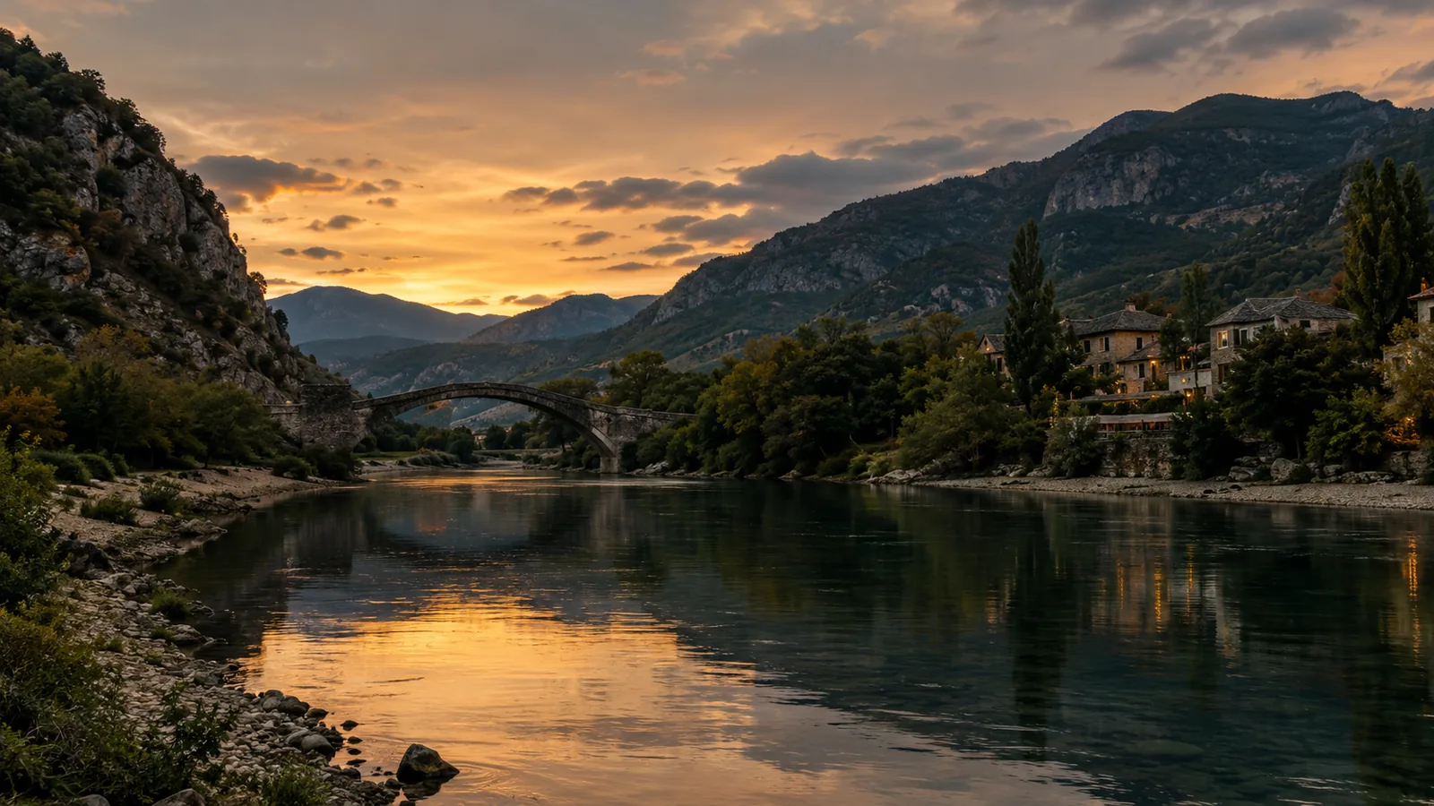 Voidomatis-Fluss